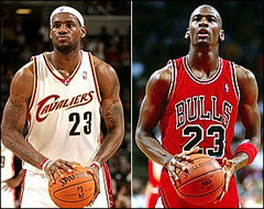 michael jordan lebron james