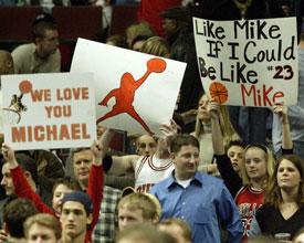 michael jordan fans