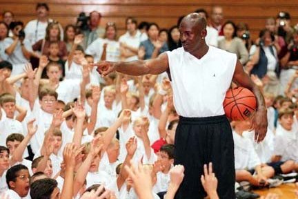 michael jordan flight school