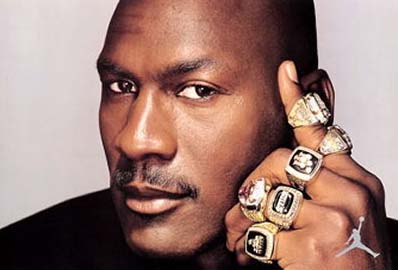 michael jordan piercienie rings