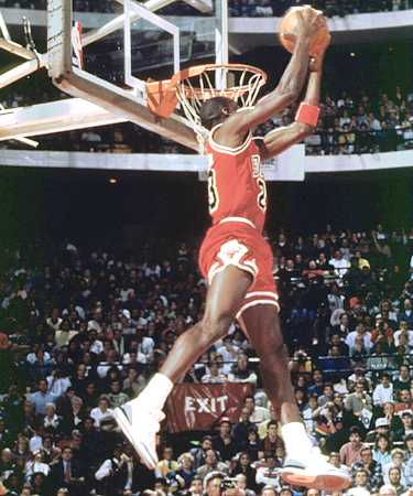 michael jordan slam dunk contest 1988