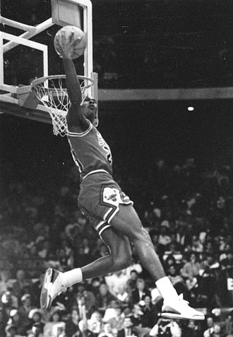 michael jordan slam dunk contest 1988