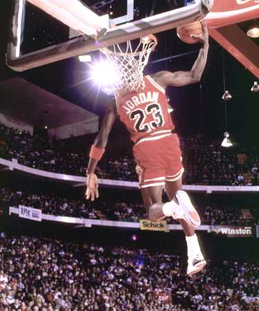 michael jordan slam dunk contest 1988