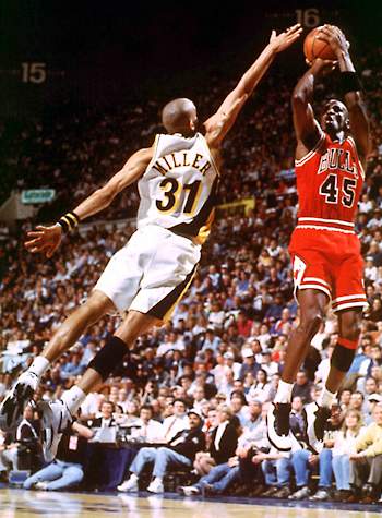michael jordan reggie miller