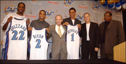 washington wizards draft 2002