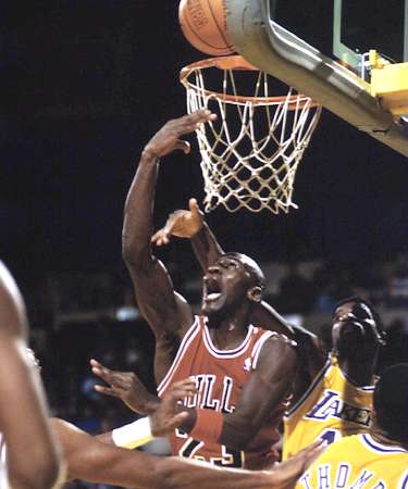 michael jordan los angeles lakers