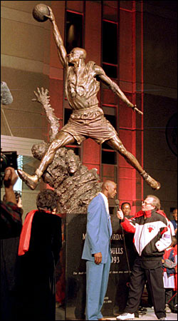 jordan statue